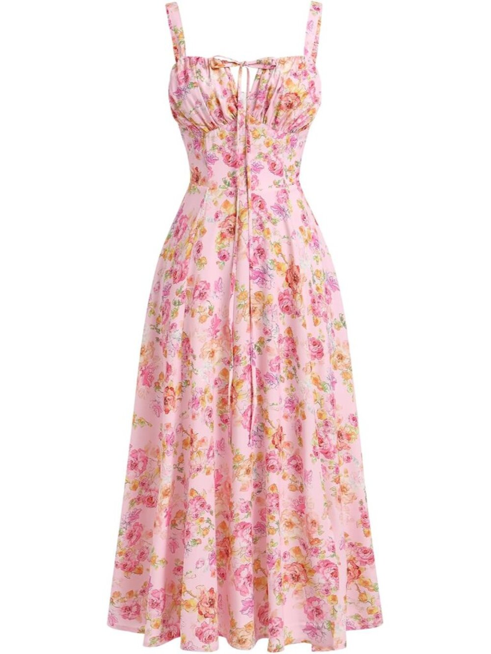 Women's Floral Corset Dress Formal Cocktail Dresses Going Out Casual Sundress Sp